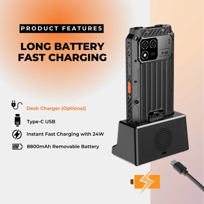 fast charging atex explosion proof phone